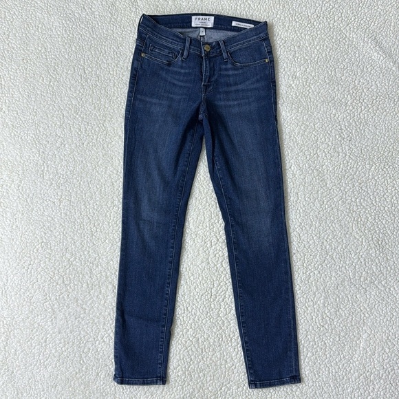 Frame Le Skinny de Jeanne Crop Jeans - Picture 1 of 12